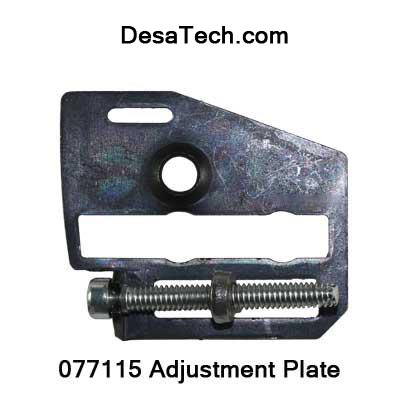 077115 Remington chainsaw chain adjuster and Remington pole saw adjusting screw and plate @ DesaTech.com